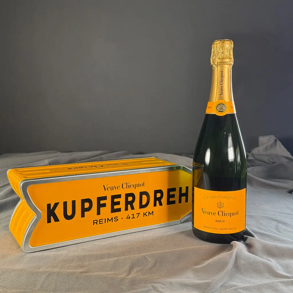 Veuve Clicquot &ndash; &bdquo;Kupferdreh Edition&ldquo;